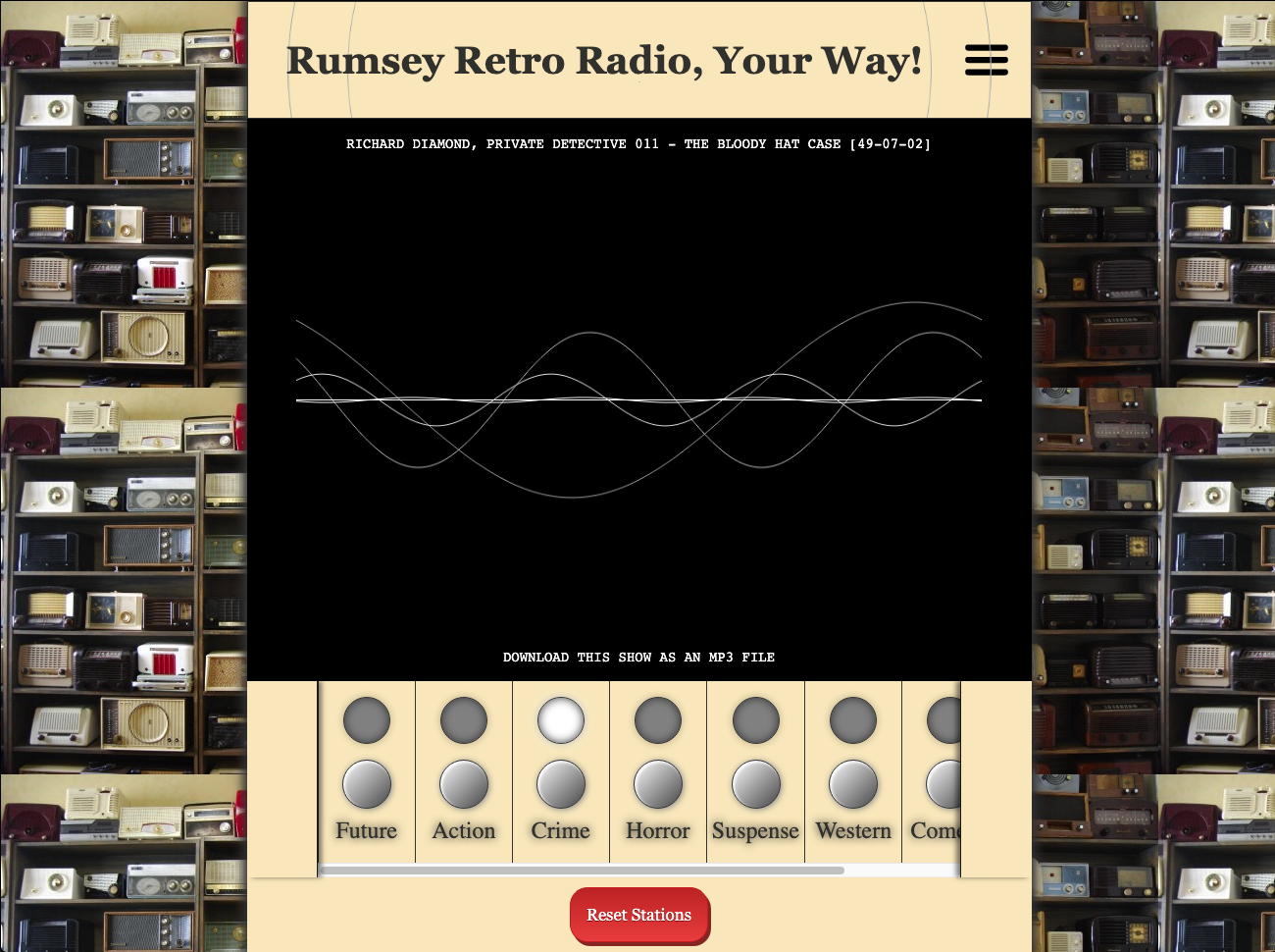 Rumsey Retro Radio - Your Way